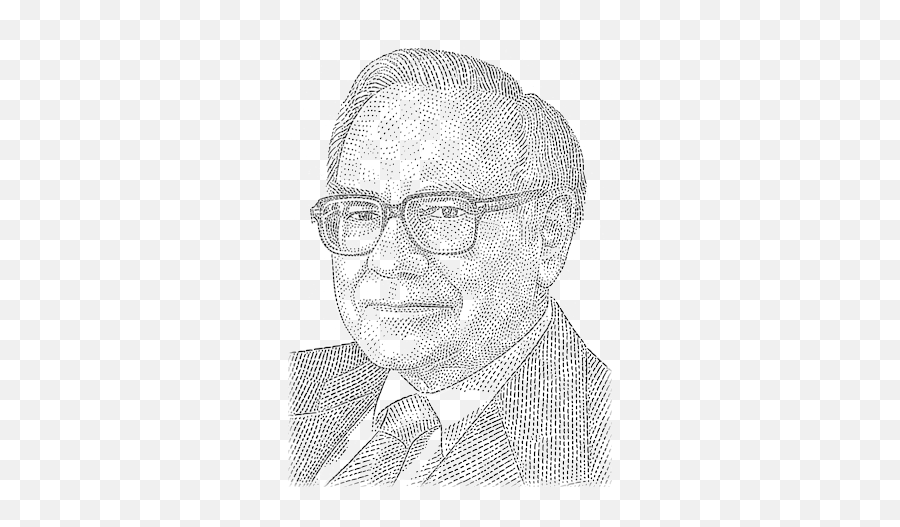 Wisdom Of Great Investors - Warren Buffet Sketch Emoji,Emotions Quotes