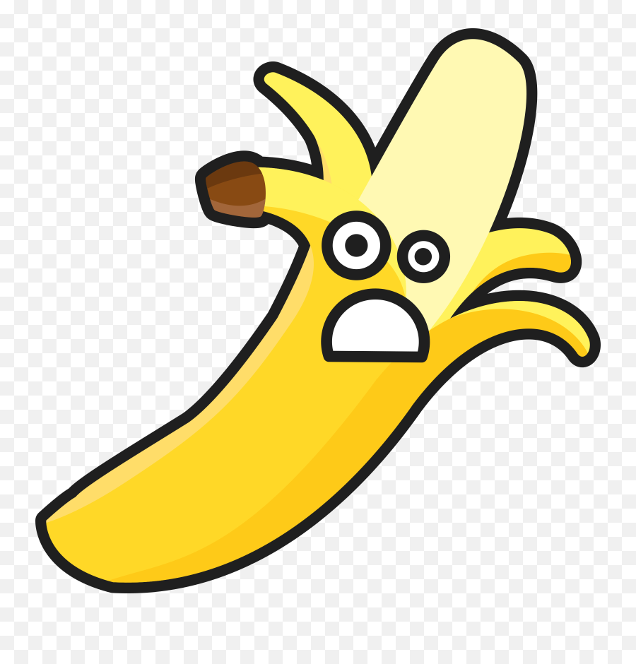 Plant Smiley Food Png Clipart - Smiling Banana Emoji,Banana Emoticon