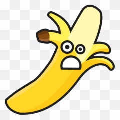 Plant Smiley Food Png Clipart - Smiling Banana Emoji,Banana Emoticon