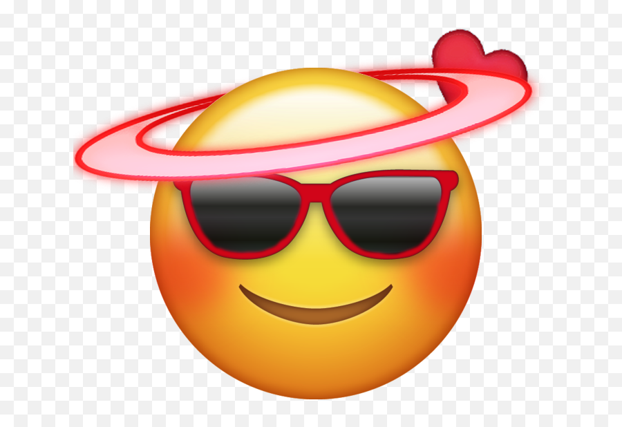 Pin On Emojis - Emoji Con Lentes De Corazon,Emojis Sunslasses
