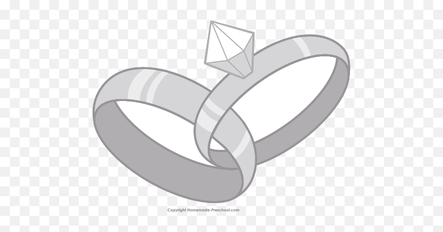 Free Wedding Rings Clipart - Wedding Band Transparent Clip Art Emoji,Emoji Wedding Rings