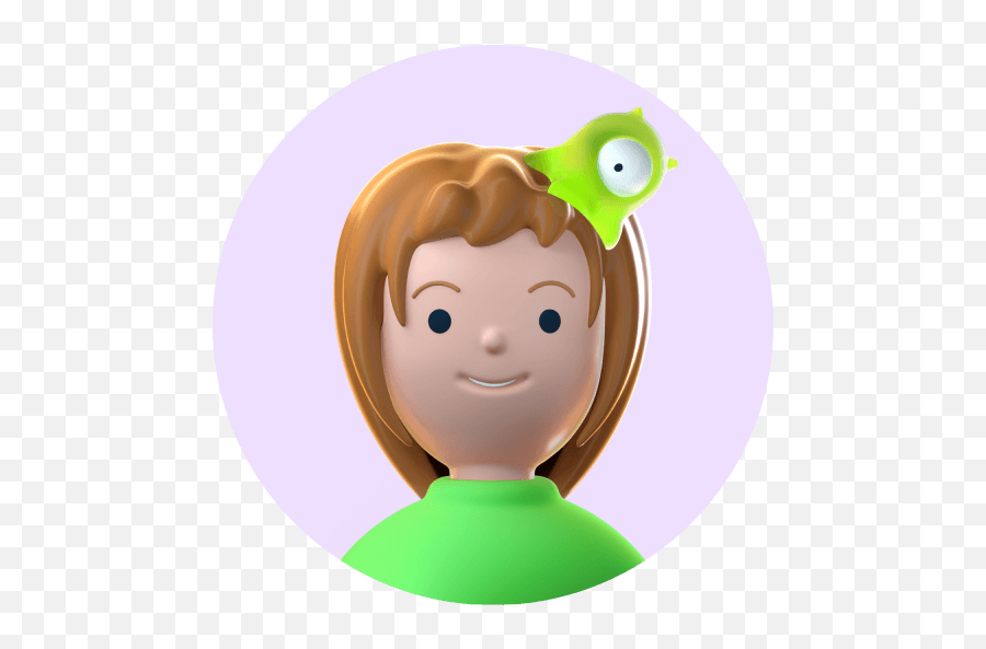 Flowmapp Emoji,Girl Emoticon Brown Hair Ios