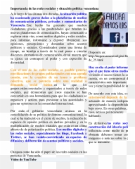 Doc Importancia De Las Redes Sociales Y Situación Política Emoji,O Significado Dos Emojis De Cora??o