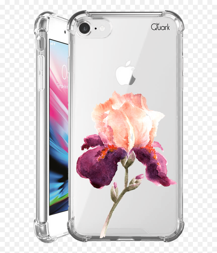 Capa Flexível Anti - Shock Transp Flor De Íris Quark Emoji,Emoticon Vomitando Arcoiris