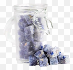 Flouwer Co Cocktail Cubes - Lavender And Lemon Emoji,Sugar Cube Emoji