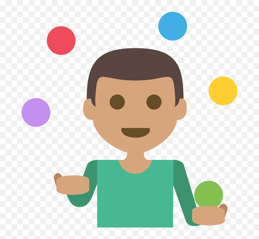 Person Juggling Emoji Clipart Free Download Transparent - Charing Cross Tube Station,Activity Emojis
