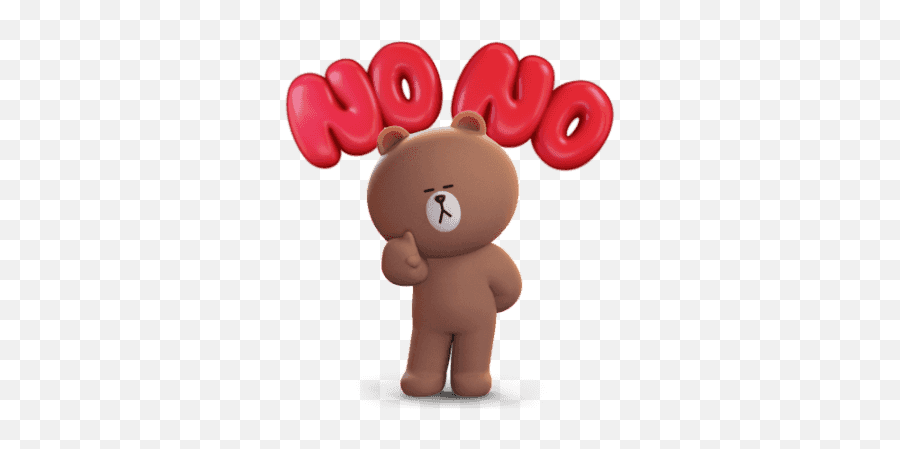 Brown 3d - Line Friends By Line Friends Corporation Emoji,Teddy Bear Hugs Emoji
