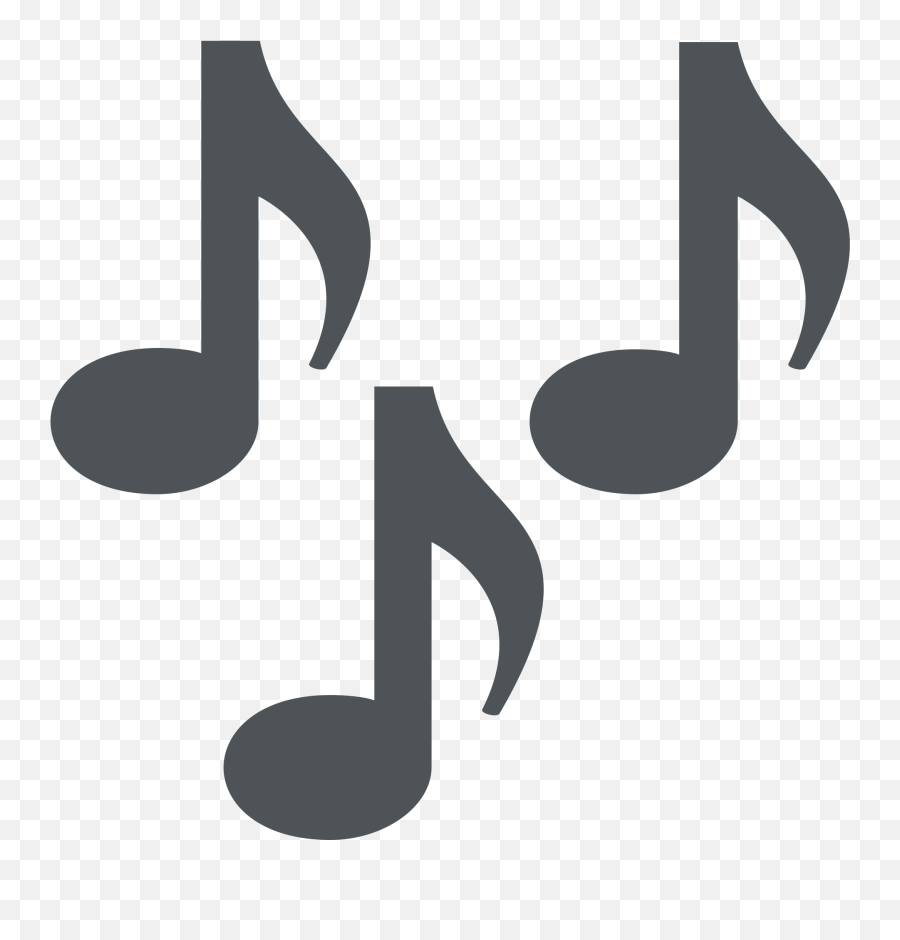 Musical Notes Emoji Clipart - Music Notes Emoji Copy,Music Emoji Png