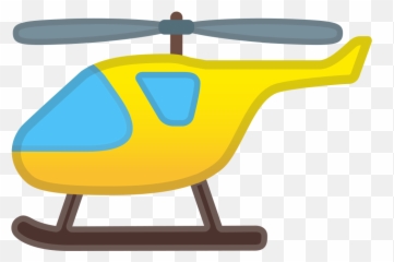 Clip Art Noto Emoji Travel Places - Helicopter Icon Png Transparent,Vacation Emoji