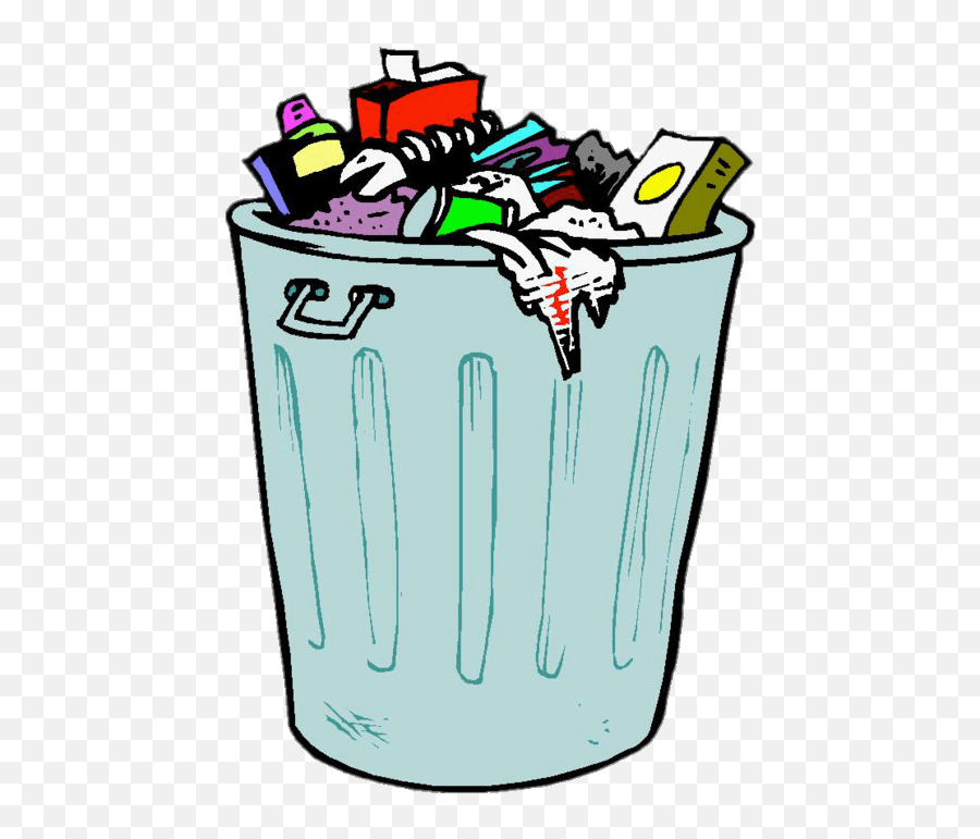 Garbage Clipart Smelly Garbage Smelly - Bad Smell Objects Clipart Emoji,Trash Bin Emoji