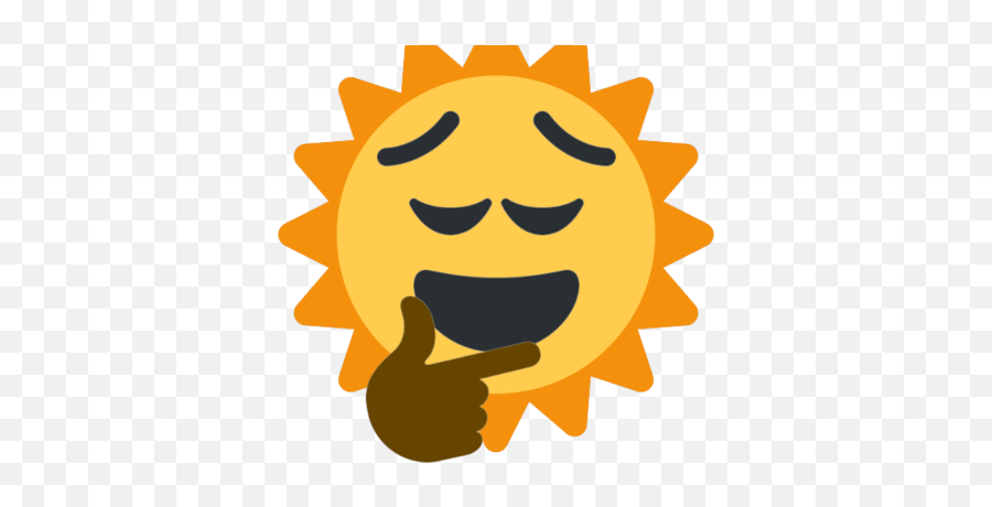 Hayes - Discord Sun With Face Emoji,Banana Emoji