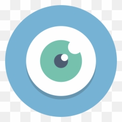 File Circle Icons Eye Svg Wikimedia - Vision Icon Png Emoji,Flat Eye Emoji