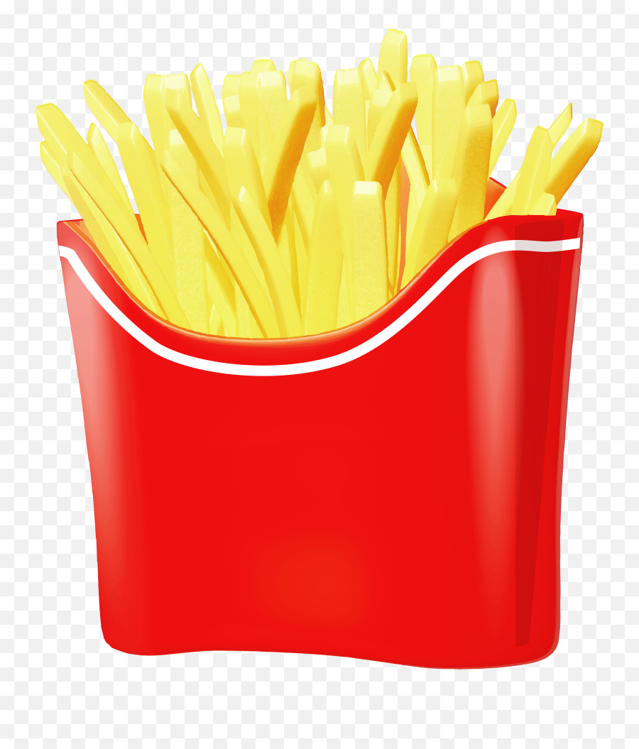 Mcdonalds Clipart Fry Mcdonalds Fry - Solid Emoji,Mcdonalds Emoji 7