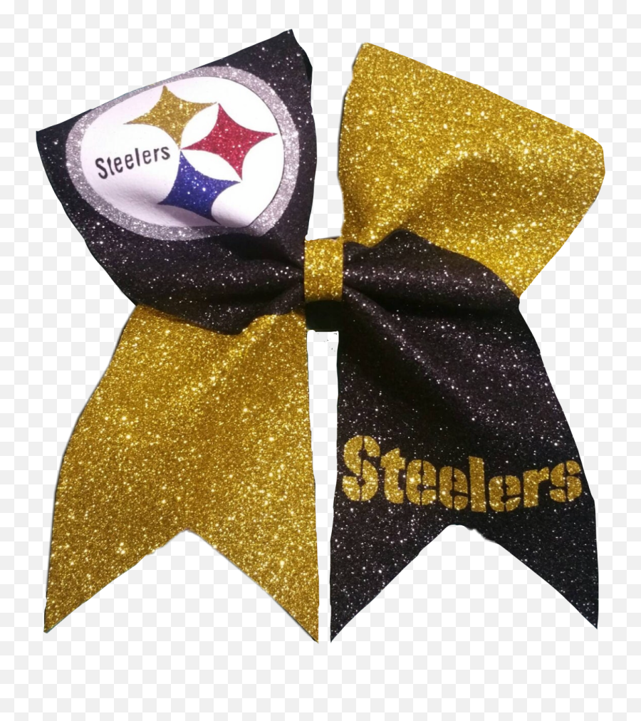 Steelersnation Steelers Sticker By Desi B - Bow Emoji,Emoji Cheer Bow