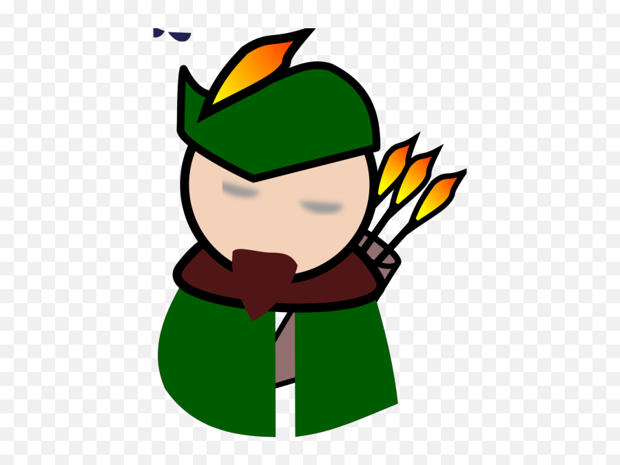 Robin Hood Avatar Png Svg Clip Art For Web - Download Clip Clip Art Emoji,Deathstroke Emoji