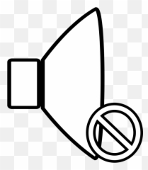 Free Clip Art - Silent Voices Clip Art Emoji,Radio Mute Speaker Emoji