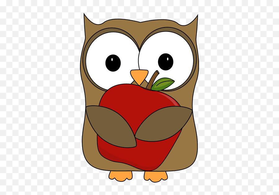 Facebook Smileys Love - Owl With Apple Clipart Emoji,Owl Emoji Apple