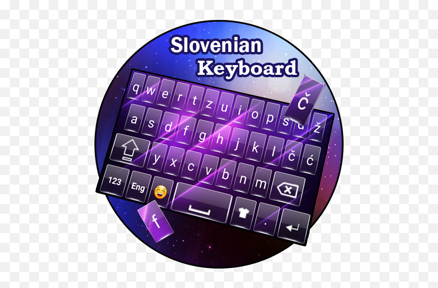 Slovenian Keyboard Badli - Office Equipment Emoji,El Salvador Flag Emoji