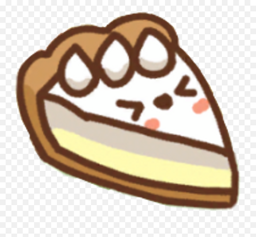 Carpiediem Clawbert Cute Pie Kawaii Bored Adorable - Kawaii Chocolate Cartoon Cute Emoji,Pumpkin Pie Emoji