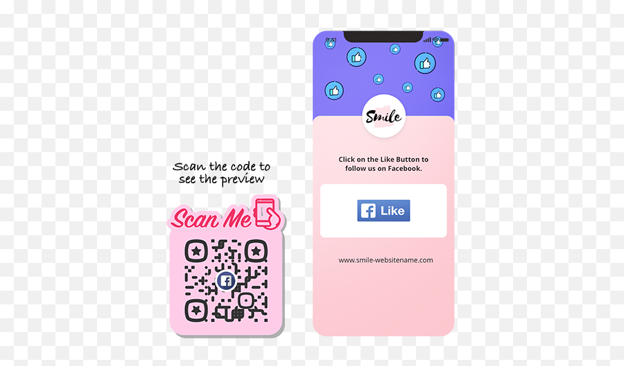 Facebook Qr Code Qr Code Generator - Dot Emoji,Fb Emoticon Codes