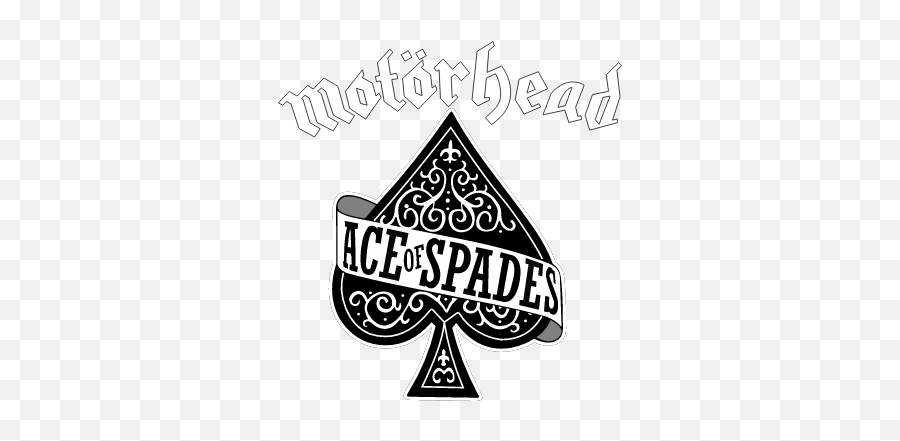 Motorhead Ace Of Spades - Motorhead Ace Of Spades Logo Png Emoji,Ace Flag Emoji