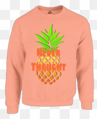 Eddyapparel Eddy Sticker - Long Sleeve Emoji,Pineapple Emoji Shirt
