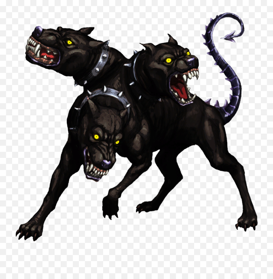 Cerberus - Hellhound Png Emoji,Squashed Emotion