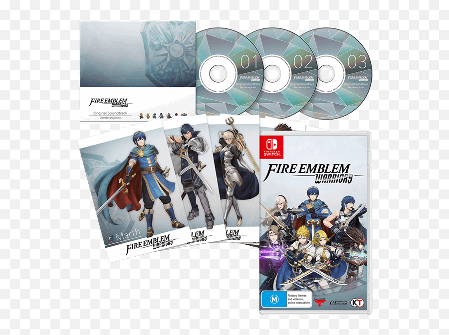 Download Nintendo Switch Fire Emblem Warriors Png Image With - Fire Emblem Warriors Limited Edition Emoji,Warriors Emoji