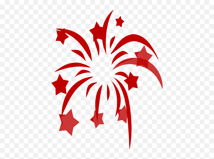 New Years Fireworks Clipart Free Images - 4th Of July Peace Signs Emoji,Firecracker Emoji