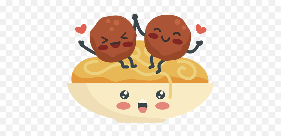 Spaghetti Meatballs Lovers Ad Sponsored Paid Lovers - Spaghetti And Meatballs Cartoon Emoji,Ai Chan Emotion