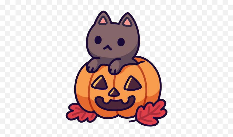 Discover Trending Jack - Olantern Stickers Picsart Pumpkin Cat Emoji,Suggestive Emojis Jack O Lantern