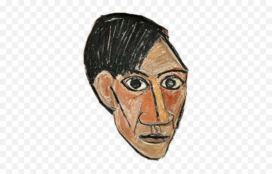 Character Famous Face Multicolor Sticker By Amanda - Famous 20 Century Paintings Emoji,Famous Faces Made With Emojis