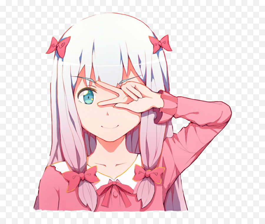 Sagiri Eromangasensei Sticker - Girly Emoji,Eromanga Sensei Sagiri Emoji