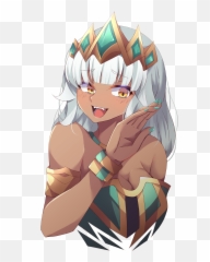 Got This Made For Our Queen Kwkunai Qiyanamains - Fictional Character Emoji,Queen Wave Emoticon