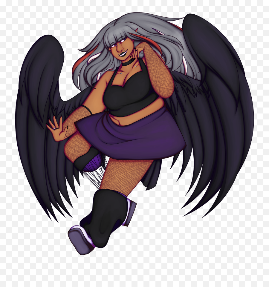 Roxy Raven - Angel Emoji,Raven With Emotions