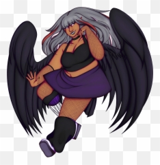 Roxy Raven - Angel Emoji,Raven With Emotions