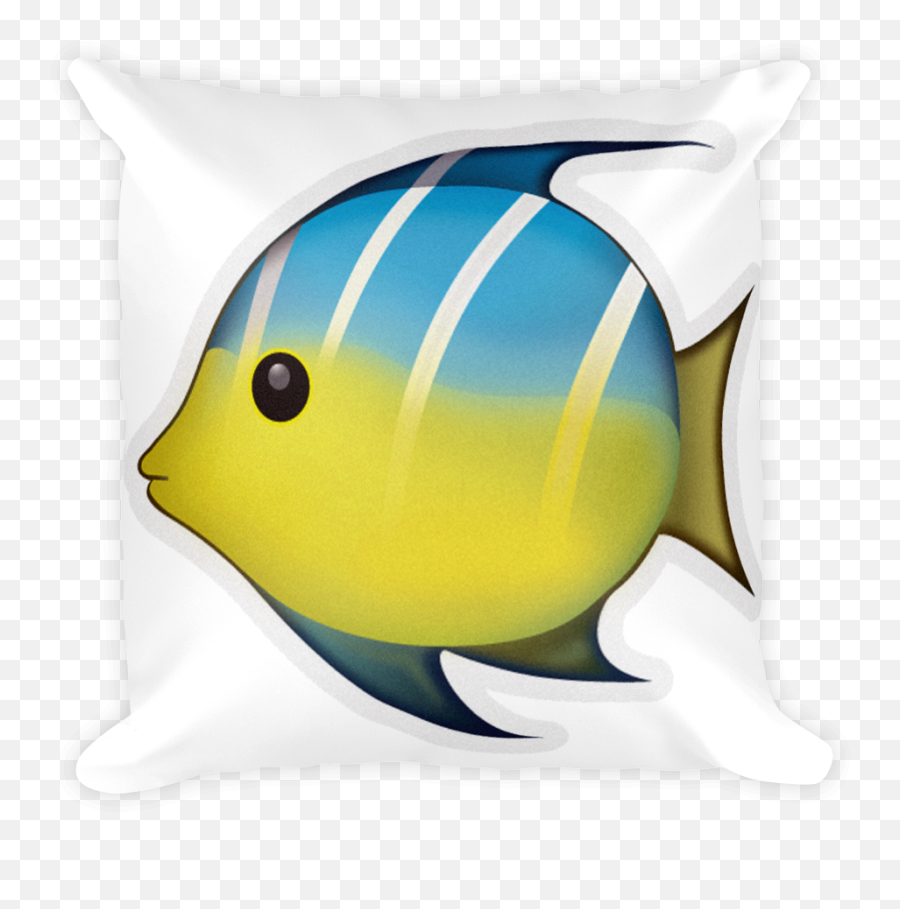 Download Hd Tropical Fish Emoji Emojipedia - Emoji De Pez De Fish Emoji Whatsapp Tropical,Emo Emoji
