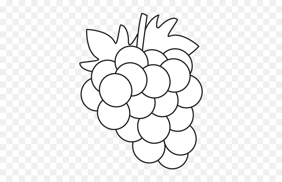 Grape Vines Clip Art Free And Clip Art - Clip Art Black And White Grapes Emoji,Grape Emoji