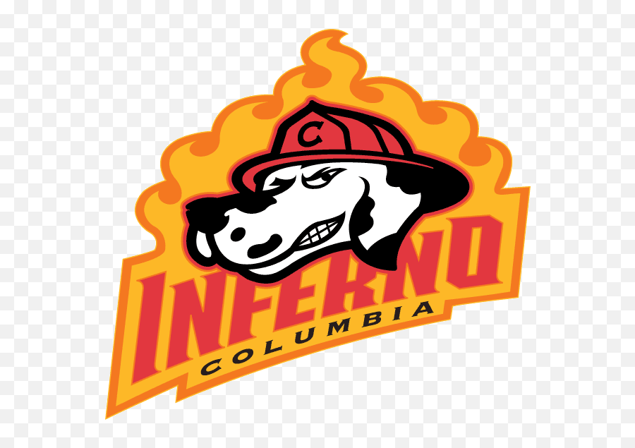 James Mirtle The Worst Hockey Logos Of All - Time Columbia Inferno Emoji,Emoji Sports Teans