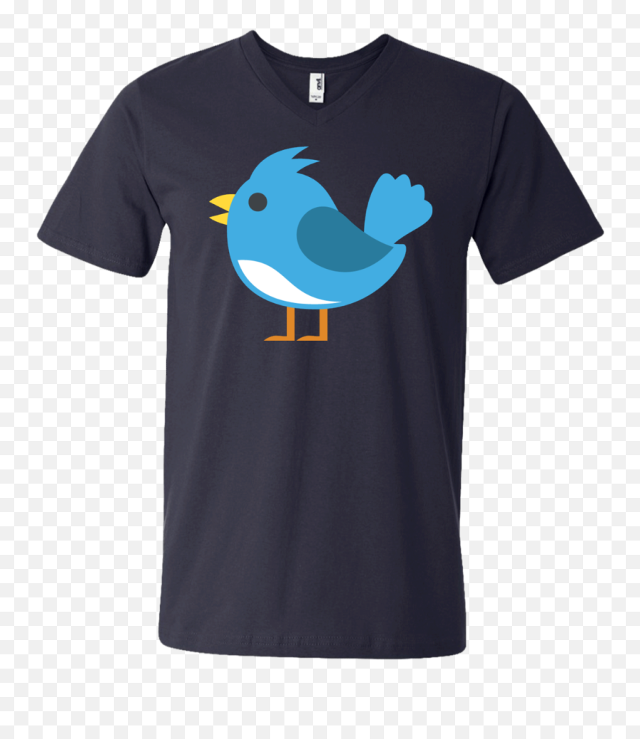 Blue Bird Emoji Menu0027s V - Neck Tshirt U2013 That Merch Store Nike Dragon Ball T Shirt,Bearded Man Emoji