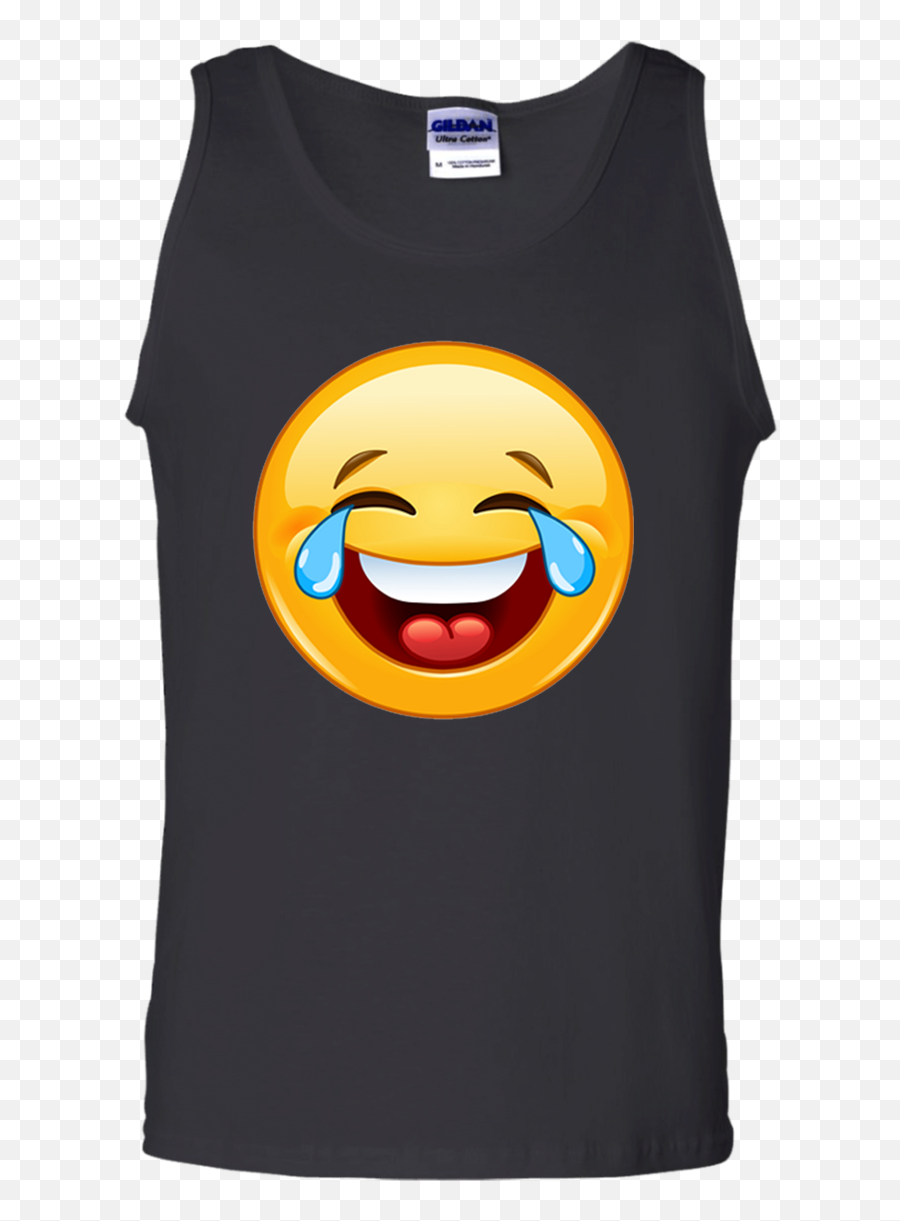 Laugh Emoji Tee Hoodie Tank,Crying With Laughter Emoticon