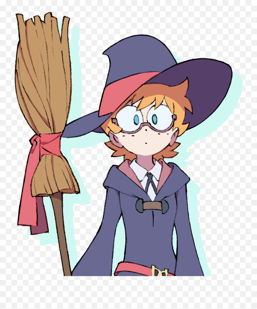 Little Witch Academia Vr Broom Racing - Anime Little Witch Academia Lotte Emoji,Witch Flying Into Tree Emoticon