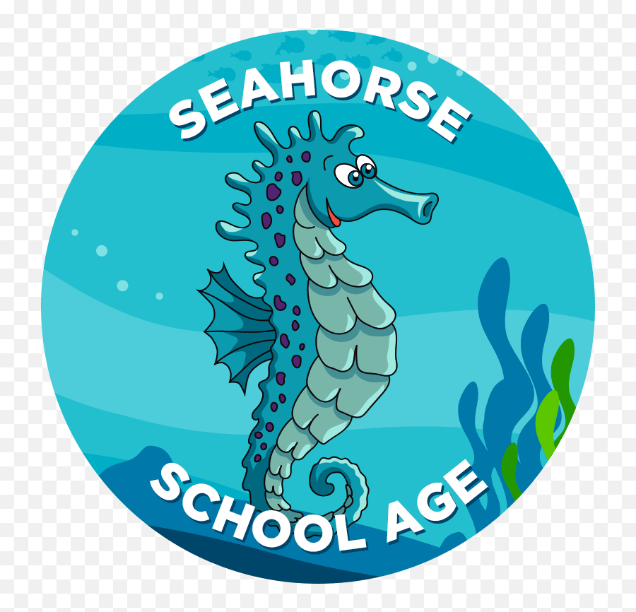 Seahorse - Clipart Of Seahorse With Blue Background Emoji,Facebook Emoticons Seahorse