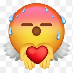 Heart Anger Emoji Download Png Image Png Mart - Pink Angel Emoji,Transparent Orange Heart Emoji