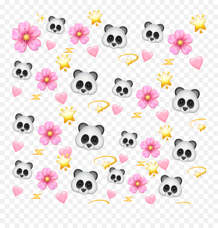 Aesthetic Emoji Background Sticker By Ashley O - Aesthetic Background For Pandas,Cool Emoji Backgrounds