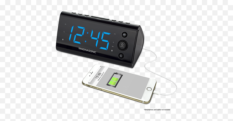 Magnasonic Alarm Clock Radio With Usb Emoji,Emoji Digital Alarm Clock Radio