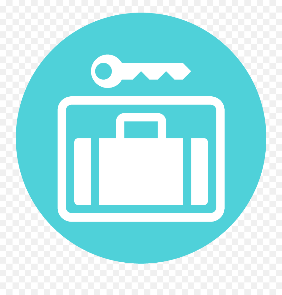 Left Luggage Emoji Clipart - Circle Of Control,Luggage Emoji