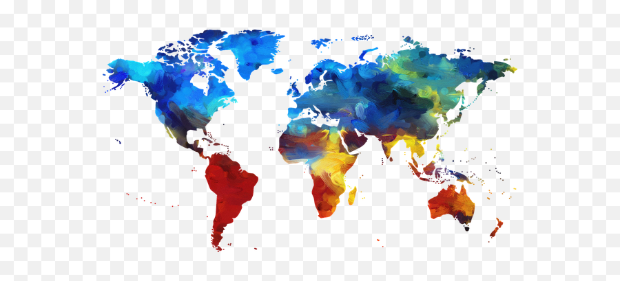 Scared Of Things That Do Not Exist - Colorful World Emoji,An Image That Makes You Feel An Emotion That Doesnt Exist