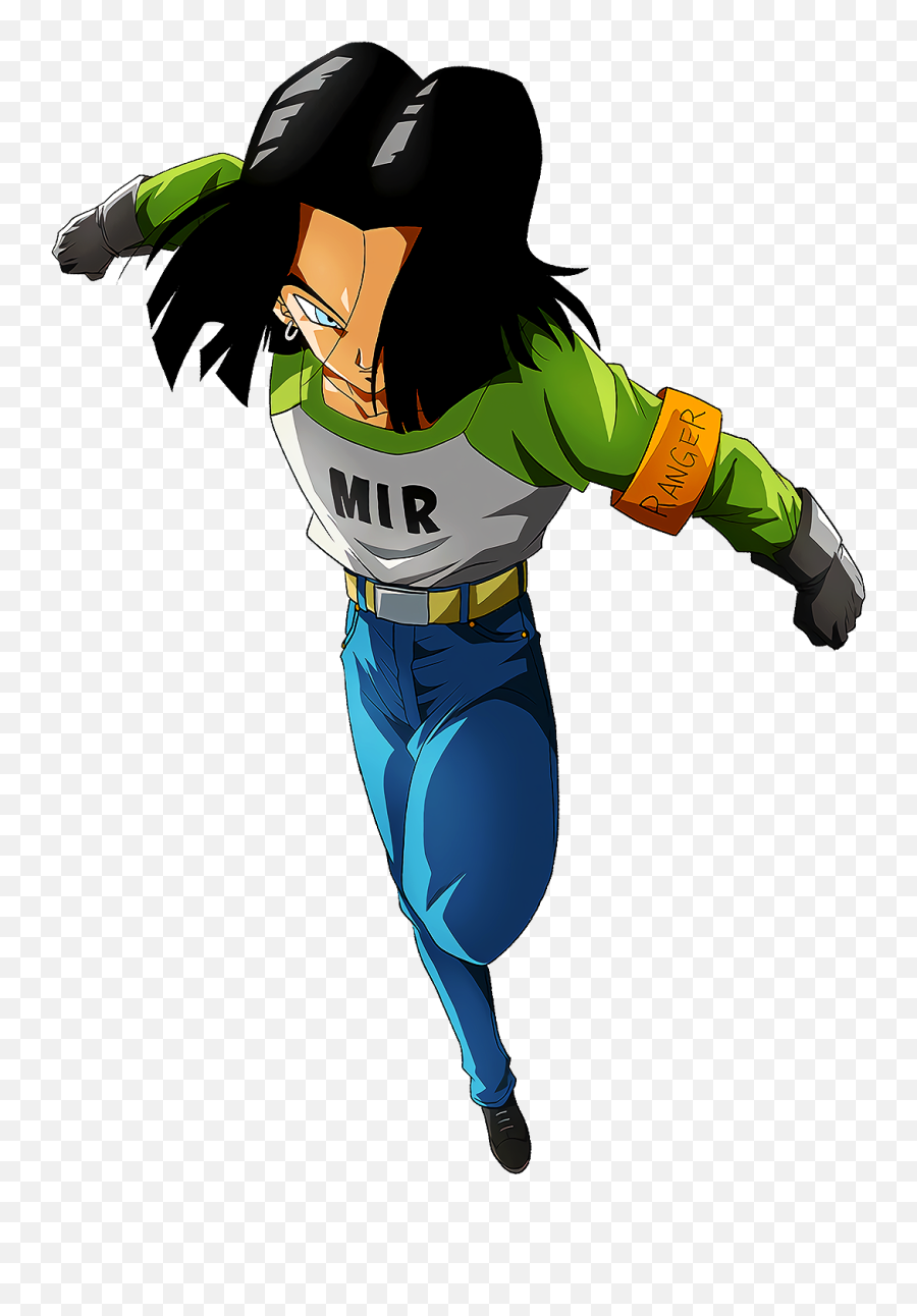 Survival With The Dead Power Android 17 Render Dragon Ball Emoji,Dead Android Emoji