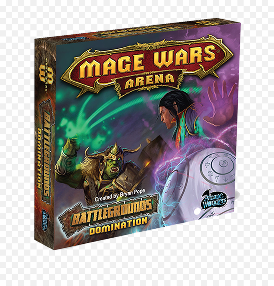 Mage Wars Arena Battleground Domination Arcane Wonders Mwbg01awg Emoji,Battle High School Emoji